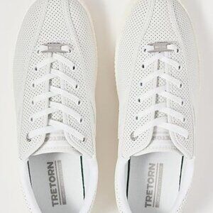 Women’s Tretorn Nylite Elite Sz 7, white, EcoOrtholite insole